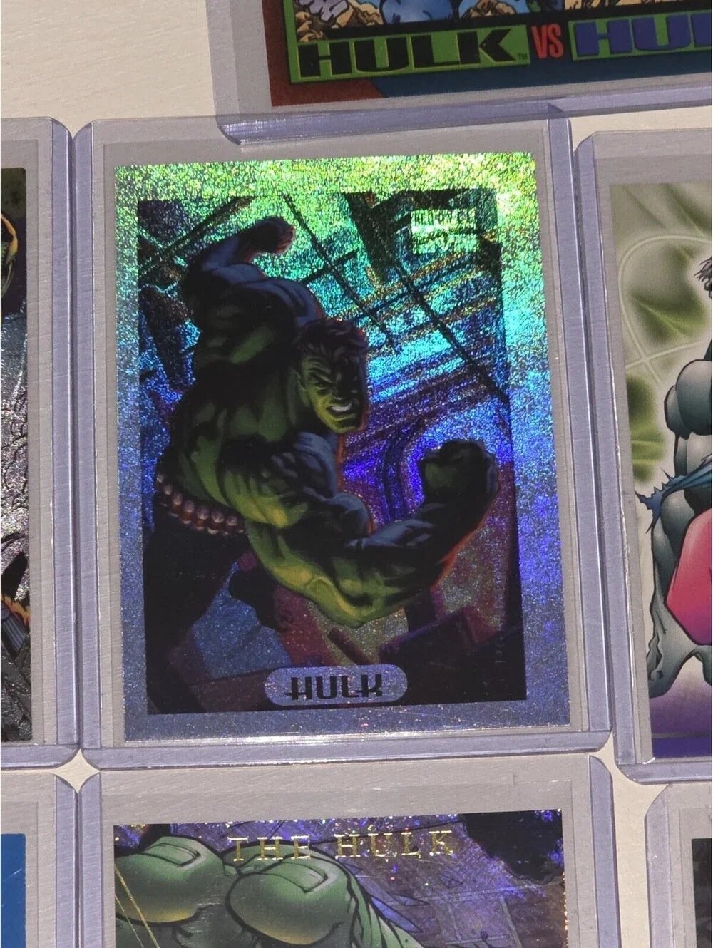 Incredible Hulk Marvel Comics Holo Mr Fix It Legends Masterpieces Card Lot